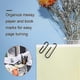 thumbnail image 3 of Paper Clip Black Paper Clip Magnetic Clip Dispenser with 100pcs 28mm Paper Clips (Black), 3 of 4