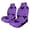 Color-2, variant on Car Seat Covers Pixelated Bats on Purple. 2 Piece Soft Bucket Auto Seat Protector Universal Fit for SUV Sedan Van