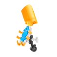 thumbnail image 3 of Soporte para teléfono de motocicleta con mini visera, soporte resistente para smartphone, universal manillar amarillo, 3 of 9