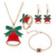 thumbnail image 2 of 15pcs Nol Huile Dgoulinante Viejo Elk Bell Boucle Doreille Collier Pulsera1, 2 of 4
