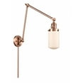 thumbnail image 1 of Innovations 238-AC-G311 Dover 1 Light Swing Arm part of the Franklin Restoration Collection, Antique Copper, 1 of 1