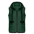 thumbnail image 5 of Xdegoge Womens Puffer Vest Quilter Lightweight Zip Up Sleeveless Jackets Hooded Padded Gilet Winter Warm Waistcoat with Pockets, 5 of 9