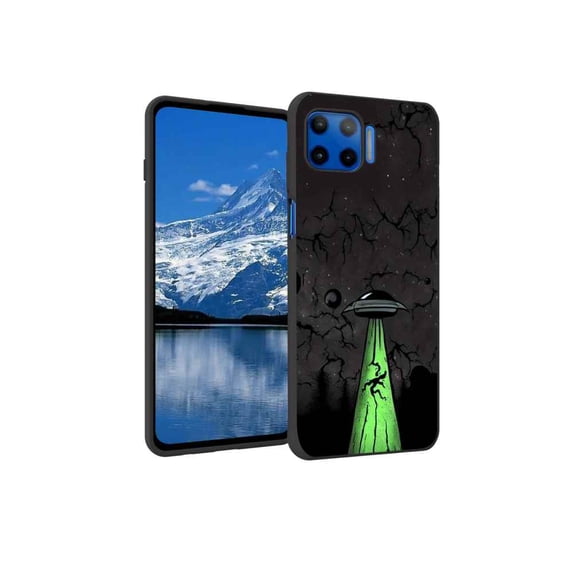 Alien-Horror-72 Phone Case, Degined for Moto G 5G Plus Case Men Women, Flexible Silicone Shockproof Case for Moto G 5G Plus