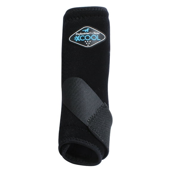 Professionals Choice 2xCool SMB Pony 2 Pack Splint Boots Black XSMALL