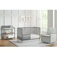 thumbnail image 3 of Oxford Baby Cozy Nest Toddler Guard Rail Dove Gray, 3 of 6