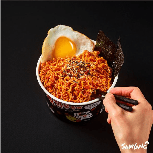 Ishowstore 3 strati Instant noodle ciotola in acciaio INOX zuppa di Ramen noodle pasta Bowl lunch box Red