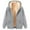 Grey, variant on Certgust Essentials Hoodie Womens Oversized Hoodie with Pockets Zip Up Long Sleeve Casual Sweatshirt Fall Jacket