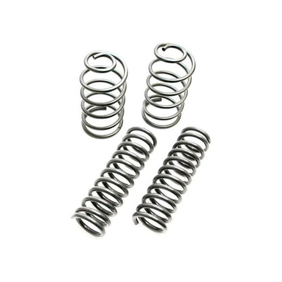 Belltech 5846 Lowering Springs For Chevrolet Camaro, Powdercoated Silver Fits select: 2010 CHEVROLET CAMARO SS