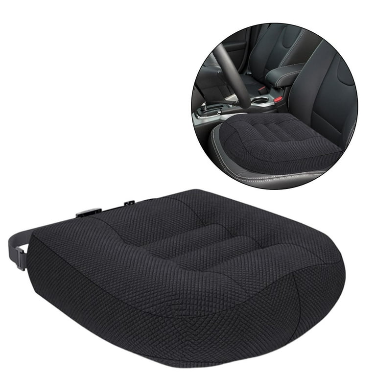 UVCMDUI Wedge Cushion Car Seat Booster, Washable Adult Car Booster Seat for  Driver, Non-Slip Backless Booster Car Seat Portable Car Seat Heightening