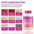 thumbnail image 3 of Pink Stork Hormone Balance Multivitamin- Hormone Balance for Women, Vitex + Saffron- 60 Capsules, 3 of 11