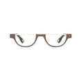 thumbnail image 3 of 4 Pairs of Women Half Moon Reading Glasses 1.50 Men Half Round Spring Hinges Vintage Brown Readers +1.50 Strength, 3 of 4