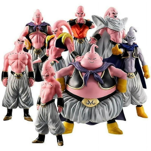 8pcs/set Anime Dragon Ball Z Super Buu Figure Majin Buu Figurine Pvc Action Figures Collection Model Toys For Children Gifts