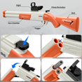 thumbnail image 3 of Lanzador de espuma Toy Gun Zylyssl de doble cañón, bala blanda, 3 of 5