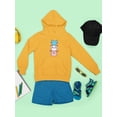 thumbnail image 3 of Kawaii Cat Panda Deer Stack Hoodie Juniors -Image by Shutterstock,  x-Large, 3 of 4