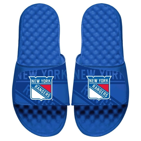 Youth ISlide Royal New York Rangers OT Slide Sandals