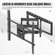 thumbnail image 5 of North Bayou SP5 Soporte de Pared dara Pantallas de 75"-110" | Giratorio y Movimiento Total, 5 of 6