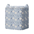 thumbnail image 6 of Hvmvliv 1Pc Clothes Organizer Oversized Clothes Storage Bag with Sturdy Zipper Wardrobe Organization Bins Space Saving Storage Bag Blue, 6 of 6