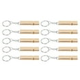 thumbnail image 2 of Keychain Whistle, Portable Emergency Whistle  For Hiking For Fishing Gold, 2 of 8