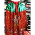 thumbnail image 5 of China Poblana Womens Folklorico Tri-Color Dress Set W/Eagle Sequin NWOT X-Small Skirt Lengh 38", 5 of 5