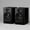 Black, variant on Solorage 60W Bluetooth 5.3 Computer Speakers, 2.0 Stereo for Desktop Laptop, 3.5mm AUX RCA USB, Ideal for Music & Gaming, Black 1 Pair