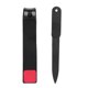 thumbnail image 1 of 2pcs Nail Clippers Nail File Stainless Steel Manicure Trimmer Clippers Nail Cutter, 1 of 4