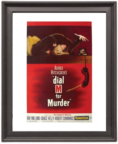 Print Picture Frame 8x10 inches Dial M for Murder Poster Print Poster 