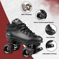 thumbnail image 6 of Sure-Grip Cyclone Roller Skate Black, 6 of 9