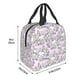 thumbnail image 3 of Easygdp Purple Rabbit Bolsa Térmica Premium - Tela Oxford Impermeable, Gran Capacidad, Bolsillo Frontal, Unisex para Trabajo, Escuela, Actividades al Aire Libre y Picnics, 3 of 8