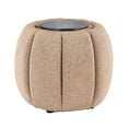 thumbnail image 5 of Convenience Concepts Designs4Comfort Daisy Storage Ottoman with Reversible Tray Lid, Tan Fabric, 5 of 9