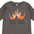 thumbnail image 4 of Inktastic Boy Fox Brother Announcement Boys Long Sleeve Toddler T-Shirt, 4 of 5