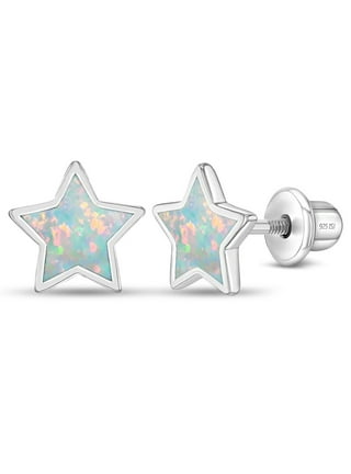 Child's Sterling Silver Bubble Screw Backs (2 pieces)