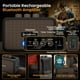 thumbnail image 4 of Kit de guitarra eléctrica Pyle, tamaño completo, para zurdos, estilo ST, 4 of 7