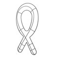 thumbnail image 1 of unbranded Iron Floral Wreath Con En Forma De Para De Puerta, 1 of 8