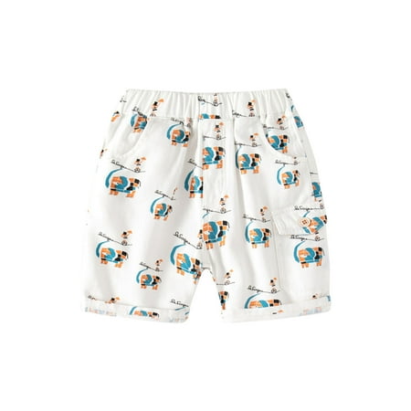 

Toddler Children Boys Pull On Cartoon Prints Pockets Sports Jogger Workout Cargo Pants Shorts Boys 5t Pants Lightweight Size 8 Pants