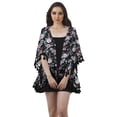 thumbnail image 1 of Moomaya Front Open Printed Shrug Beach Clothes For Kimono Cardigans For Women, 1 of 5