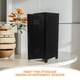 thumbnail image 3 of unbranded Gabinete Metálico Con Llave Para Almacenamiento Seguro En Oficina Y Dormitorio Negro, 3 of 8
