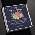 thumbnail image 3 of To My Granddaughter You're a Treasure Alluring Ribbon Necklace Message Card, 3 of 20