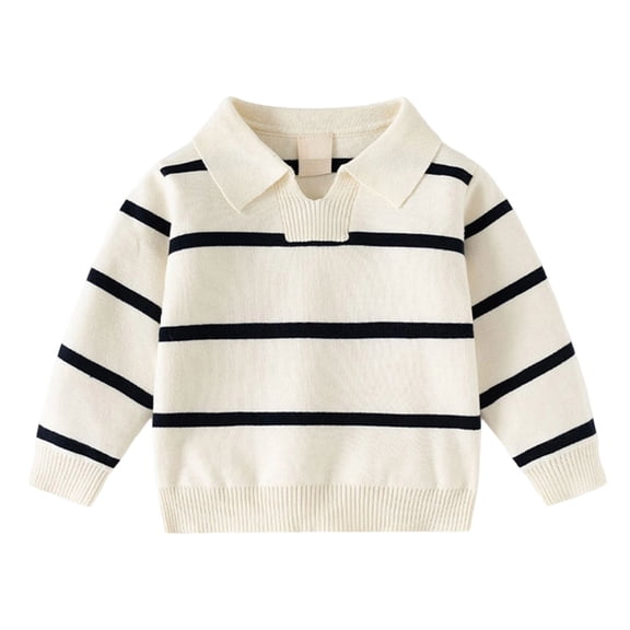 Mnyotv Knit Sweater for Toddler Boys Long Sleeve Pullover Sweaters Shirts Boy Fall Winter Clothes Tops Size 3-4 Years