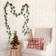 thumbnail image 4 of Guirnalda de rosas artificiales de 230 cm (paquete de 2) | Flores de seda realistas con hojas verdes | Guirnalda de flores artificiales flexible para decoración de bodas, fiestas y el hogar |, 4 of 7
