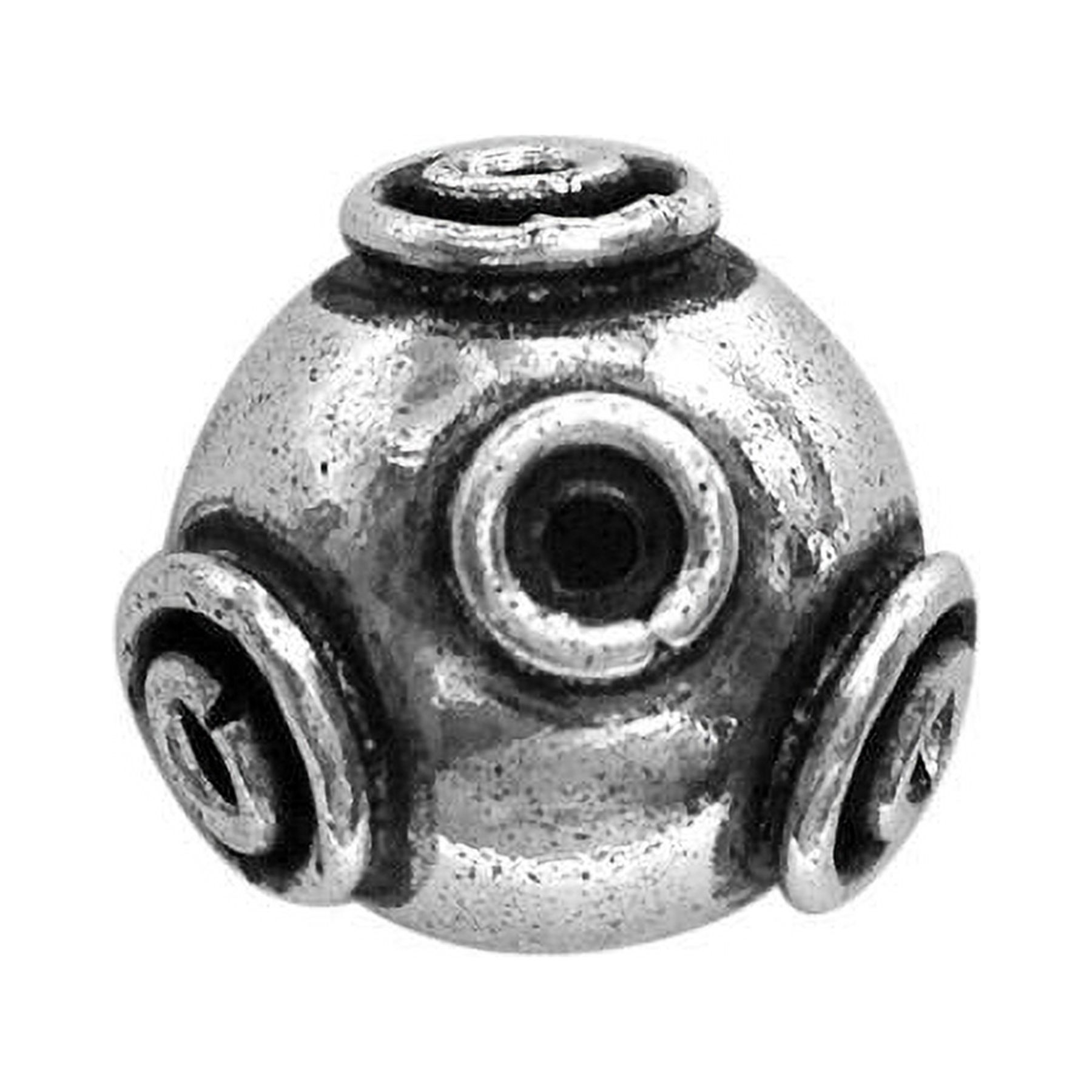 CSF-227 Silver Overlay Bead Cap