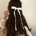 thumbnail image 4 of Happydeer 6/10Pcs Charming Hair Bow Clips Elegant Accessories Various Hairstyles Multicolor Ribbons for Girls Women, 4 of 13