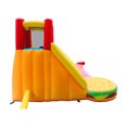 thumbnail image 2 of Castillo Parque Acuático Inflable “Burguer Party Park” (Bomba de Aire y mochila de transporte incluidos), 2 of 4