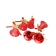 thumbnail image 5 of 6 piezas de adorno de campana de Navidad, colgante único, decoración navideña decorativa Rojo, 5 of 9