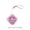 Pink, variant on Portable Mini Transparent Tape Measure - Household Multifunctional Retractable Soft Ruler Compact Pocket Measuring Tool for Daily Home Clothing Size Measurement