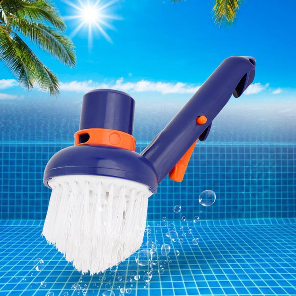  Swimming Pool Step Corner Brush Hand-held Scrub Brush Plastic  Cleaning Brush Blue Door Window Cleaning Tools with Fine Bristles for Hot  Tubs SPA : Patio, Lawn & Garden