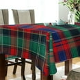 thumbnail image 5 of Yayeee Tablecloths 60" x 90" Rectangle Wrinkle Resistant Party Table Cover, Red Green Pattern, 5 of 8