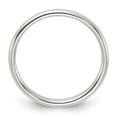 thumbnail image 2 of Auriga Sterling Silver 2 mm Half Round Band for Women Size 8, 2 of 8