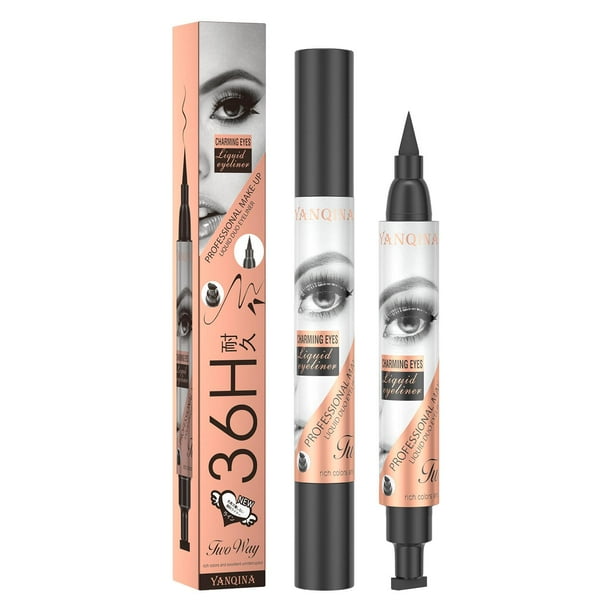 AIXING Eyeline Stamp Pen Doubleheaded Winged Eyeliner Stamp