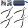 thumbnail image 1 of Glarks 4 Piece 7-Inch Internal/External Snap Ring Pliers Set, 1 of 7
