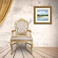 thumbnail image 3 of Barnes, Victoria 15x15 Gold Ornate Wood Framed with Double Matting Museum Art Print Titled - Lakeside Study IV, 3 of 4